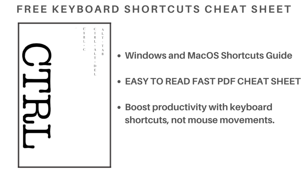 Top 5 Keyboard Shortcuts Everyone Should Know for Windows and macOS